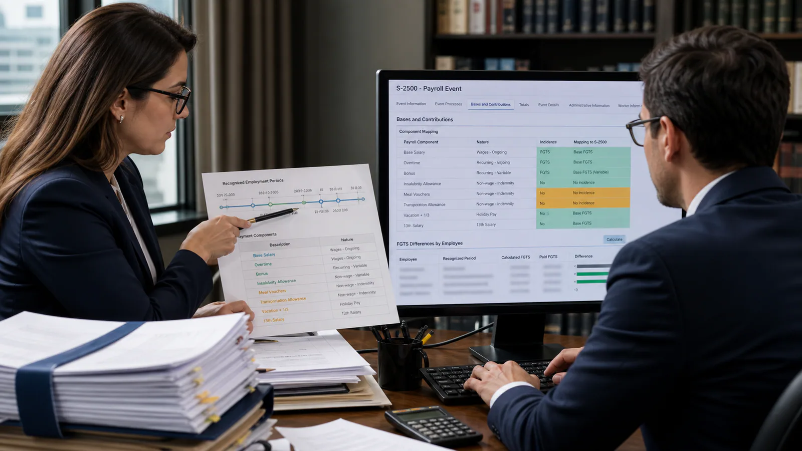 FGTS Digital em processo trabalhista: evento S-2500