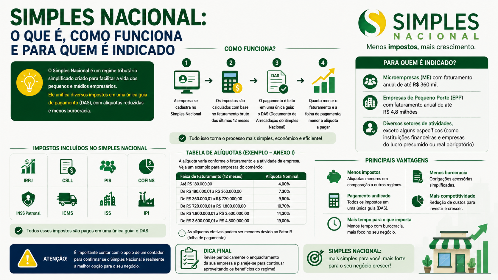 Simples Nacional: o que é, como funciona e para quem é indicado