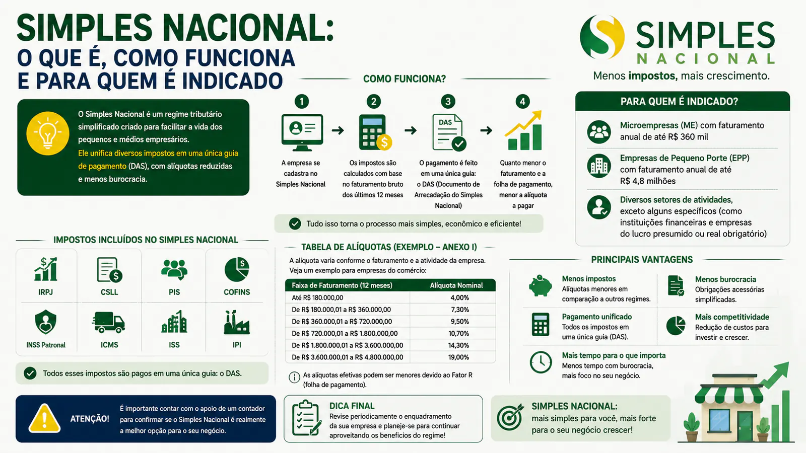 Simples Nacional: o que é, como funciona e para quem é indicado